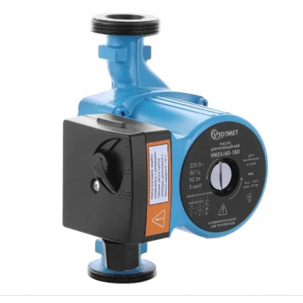 Насос циркуляционный VODOMET VM 25/60/180 медная обмотка Насос циркуляционный VODOMET VM 25/60/180 медная обмотка